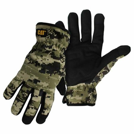 CATERPILLAR Pro Series Men's Outdoor Utility Gloves Camouflage XL 1 pair CAT012270X